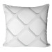 Decorative Microfiber Pillow Oblique Squares - Minimalist Composition With Geometric Figures 151316