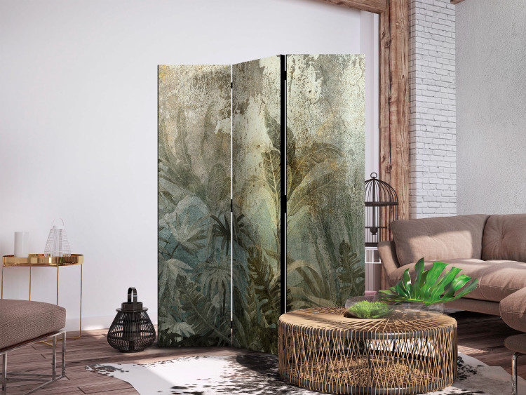 Room Separator Jungle - An Exotic Forest on an Island in Natural Green Colors [Room Dividers] 151416 additionalImage 2