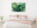 Canvas Print Close to Nature - Large Leaves in Juicy Shades of Green 151816 additionalThumb 3