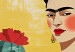 Large canvas print Frida Kahlo - An Artistic Representation of the Artist With Cacti [Large Format] 152216 additionalThumb 4