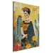 Large canvas print Frida Kahlo - An Artistic Representation of the Artist With Cacti [Large Format] 152216 additionalThumb 2