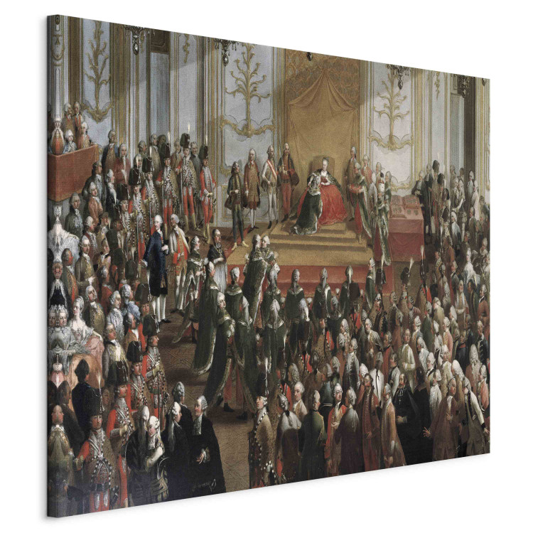 Reproduction Painting Maria Theresa at the Investiture of the Order of St. Stephen 159416 additionalImage 2