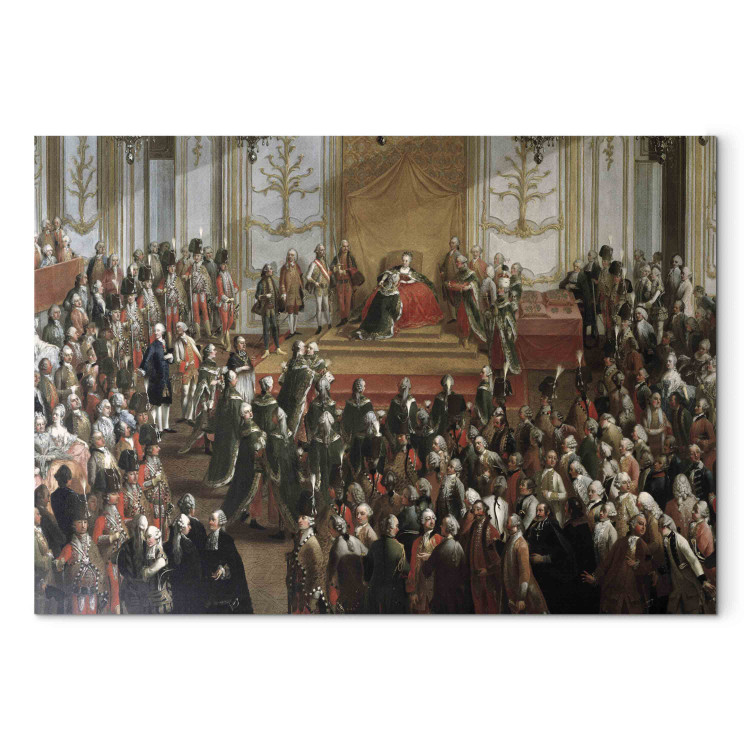 Reproduction Painting Maria Theresa at the Investiture of the Order of St. Stephen 159416