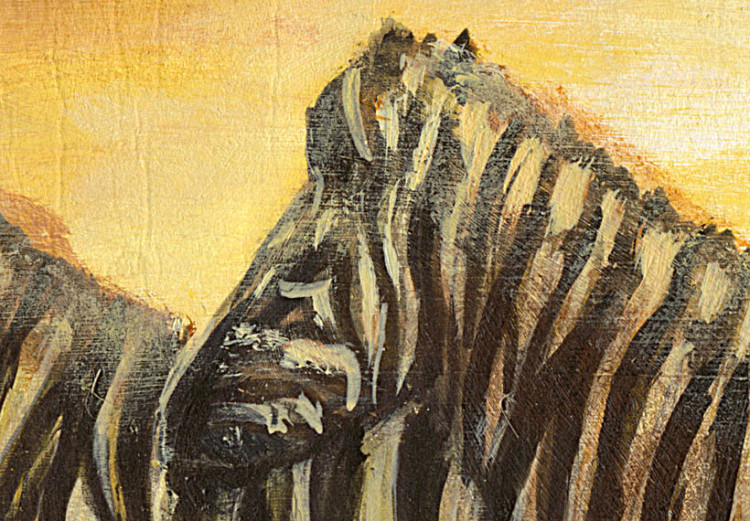 Canvas Zebras on the savannah 47016 additionalImage 4