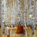 Photo Wallpaper Autumnal birch forest 60516 additionalThumb 4