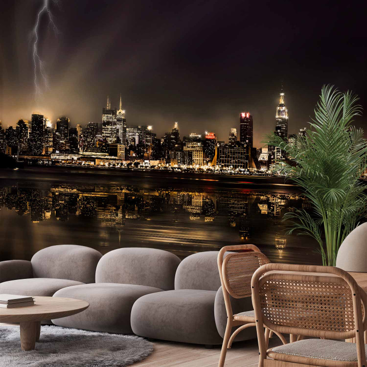 Wall Mural Storm in New York City 61516