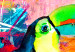 Canvas Art Print Colourful Toucan 90216 additionalThumb 5