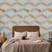 Modern Wallpaper Wood and Concrete 98216 additionalThumb 4
