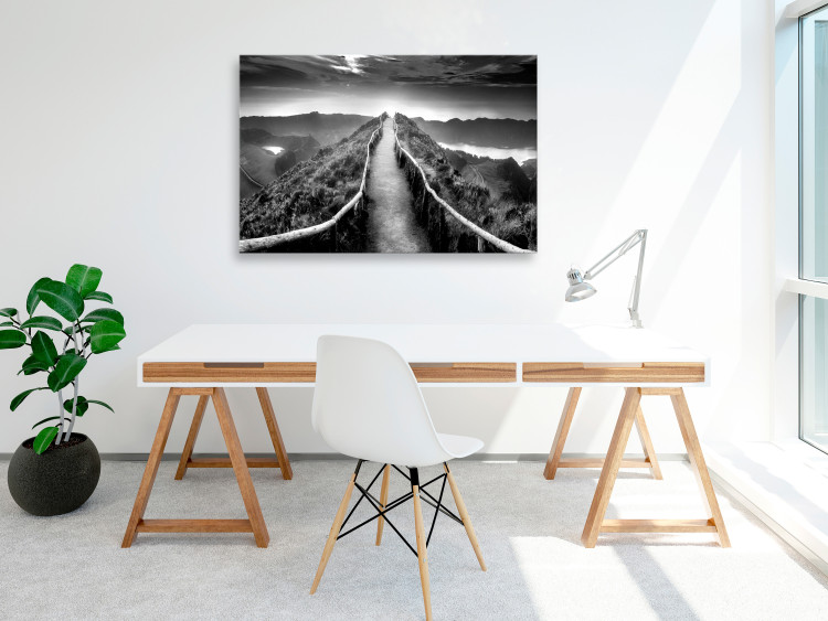 Canvas Print Wandering Under the Sky (1-part) - Mountain Landscape Photography 115126 additionalImage 3
