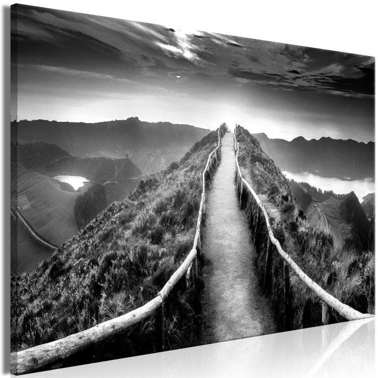 Canvas Print Wandering Under the Sky (1-part) - Mountain Landscape Photography 115126 additionalImage 2