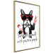 Wall Poster Surround yourself with positive people - motivational text and a dog 115226 additionalThumb 6