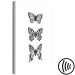 Canvas Print Three Butterflies (1 Part) Vertical 116926 additionalThumb 6