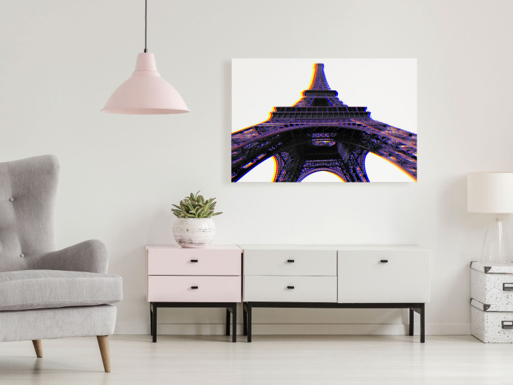 Canvas Print The Eiffel Tower - a symbol of Paris and French architecture 117926 additionalImage 3
