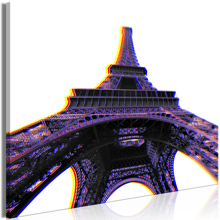 Canvas Print The Eiffel Tower - a symbol of Paris and French architecture 117926 additionalImage 2