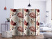 Folding Screen Species Mix II (5-piece) - flower pattern in bright colors 124026 additionalThumb 2