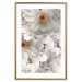 Wall Poster White Gust - landscape of white lily flowers against a backdrop of a plant-filled meadow 125226 additionalThumb 14
