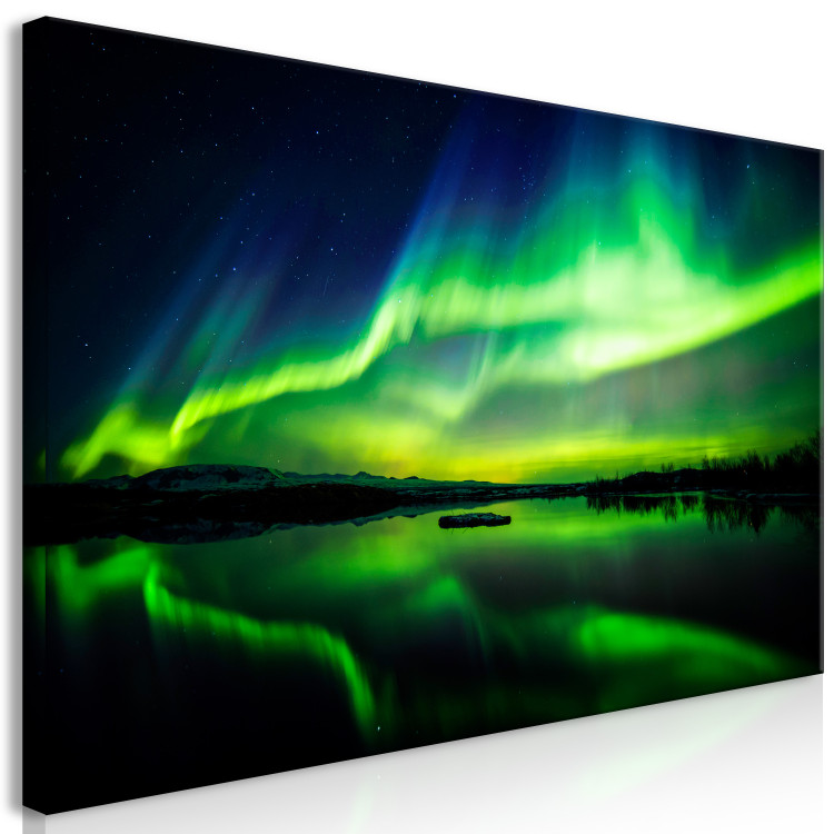 Large canvas print Green Sky II [Large Format] 125626 additionalImage 2