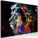 Large canvas print Crazy Lion [Large Format] 127926 additionalThumb 2