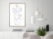 Wall Poster Cactus Sketch - line art of plant with geometric figures on white background 128026 additionalThumb 5