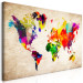 Large canvas print World Map: Abstract Fantasy II [Large Format] 128626 additionalThumb 2
