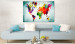 Large canvas print World Map: Green Vignette [Large Format] 128726 additionalThumb 5