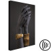 Canvas Exotic Duet (1-piece) Vertical - hands with golden accents 130426 additionalThumb 6