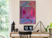 Poster Four Walls - geometric figures with neons in an abstract style 131926 additionalThumb 5
