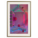 Poster Four Walls - geometric figures with neons in an abstract style 131926 additionalThumb 20