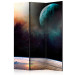 Room Separator Like Being on Another Planet (3-piece) - view of a colorful cosmos 132626