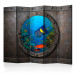 Room Separator Submarine Window II (5-piece) - colorful underwater landscape 133026