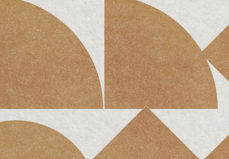 Canvas Abstract order - irregular geometric shapes in beige 134826 additionalImage 5