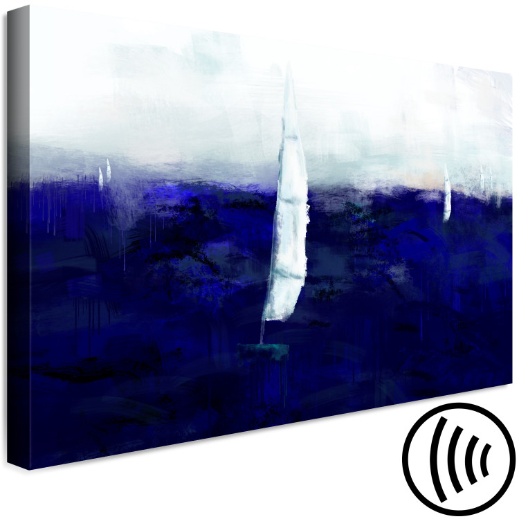Canvas Print Sails on the ocean - marine motif with deep blue and sails 135226 additionalImage 6
