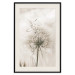 Wall Poster Gentle Breeze - composition with a delicate light dandelion flower 135826 additionalThumb 26