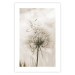 Wall Poster Gentle Breeze - composition with a delicate light dandelion flower 135826 additionalThumb 19