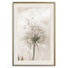 Wall Poster Gentle Breeze - composition with a delicate light dandelion flower 135826 additionalThumb 2