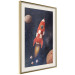 Poster Rocket Into the Unknown - red spacecraft against a star-filled cosmic background 137526 additionalThumb 7