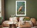 Wall Poster Red Hunter - majestic wild animal amidst forest on a blurred background 138726 additionalThumb 7