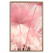 Wall Poster Pink Palm Trees - Leaves in Pastel Colors on a Sunny Day 144126 additionalThumb 18