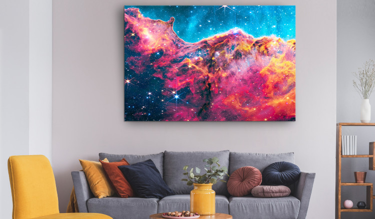 Large canvas print Carina Nebula - Photo from Jamess Webb’s Telescope 146326 additionalImage 5