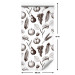 Modern Wallpaper Autumn Pattern - Monochrome Sketch of Fruits and Ears of Grain 149926 additionalThumb 2