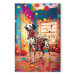 Canvas Print AI Dalmatian Dog - Spotted Animal in Color Room - Vertical 150226 additionalThumb 7