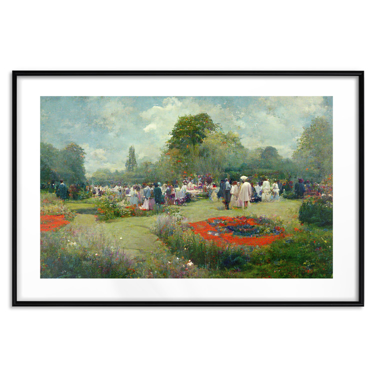 Poster Garden Party - Ai-Generated Landscape in Monet’s Style 151126 additionalImage 23