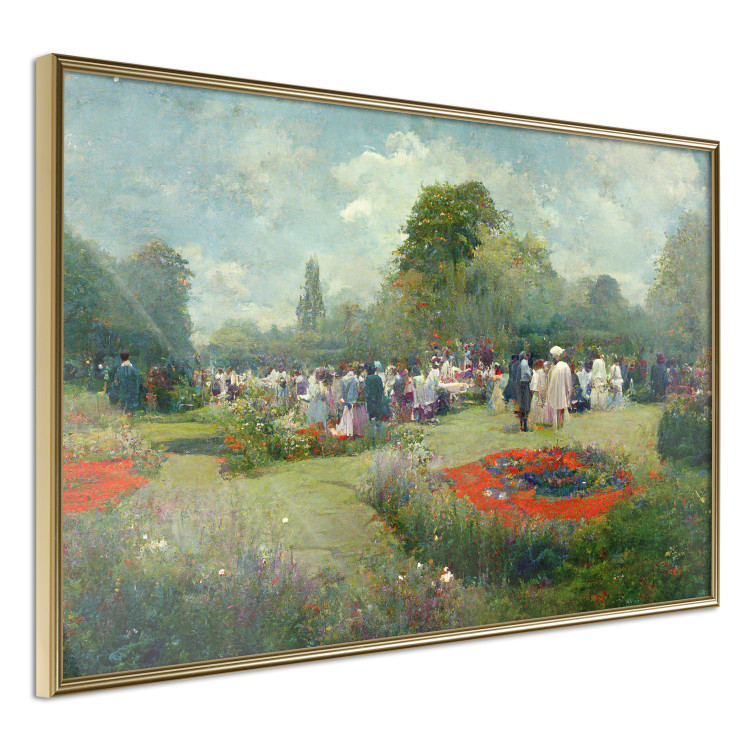 Poster Garden Party - Ai-Generated Landscape in Monet’s Style 151126 additionalImage 9