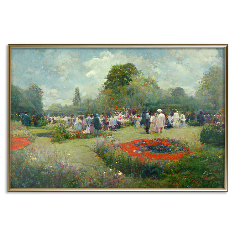 Poster Garden Party - Ai-Generated Landscape in Monet’s Style 151126 additionalImage 20