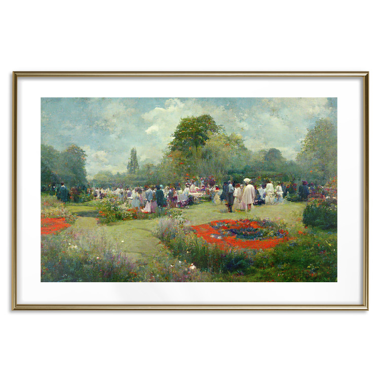 Poster Garden Party - Ai-Generated Landscape in Monet’s Style 151126 additionalImage 27