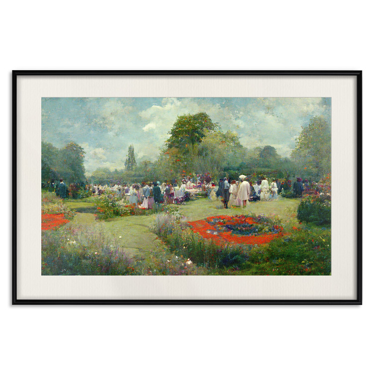 Poster Garden Party - Ai-Generated Landscape in Monet’s Style 151126 additionalImage 22