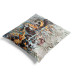 Decorative Velor Pillow Creative Expression - Abstract Composition Imitating a Paint Explosion 151326 additionalThumb 4