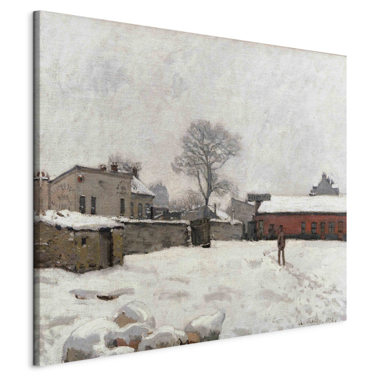 Art Reproduction Sous la neige, cour de ferme à Marlyle-Roi 152826 additionalImage 2