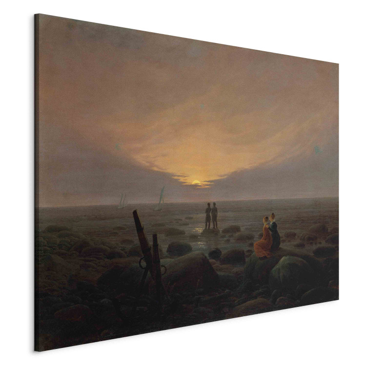 Art Reproduction Moon Rising Over the Sea 154926 additionalImage 2