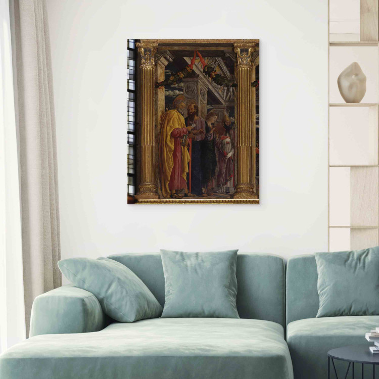 Reproduction Painting Saints Peter, Paul, John the Evangelist and Zeno 158926 additionalImage 3